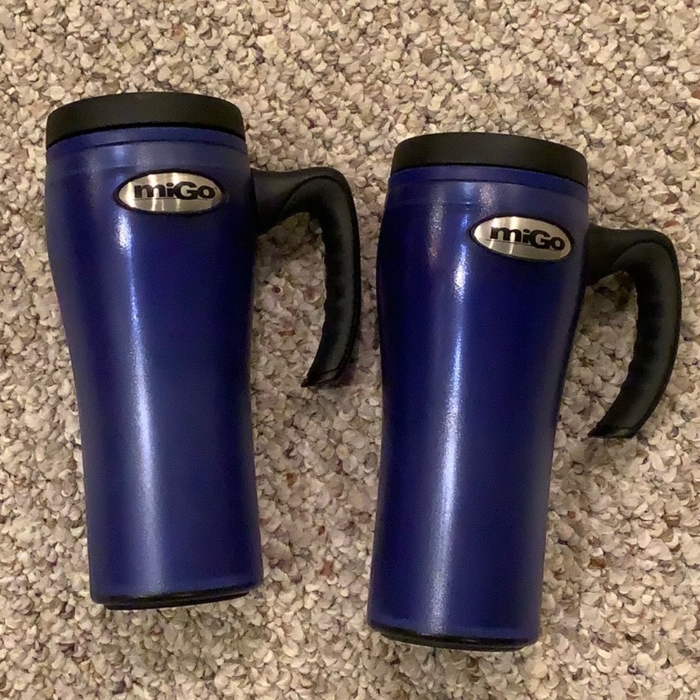 miGo Hot/Cold Travel Mug w/Handle - Pair